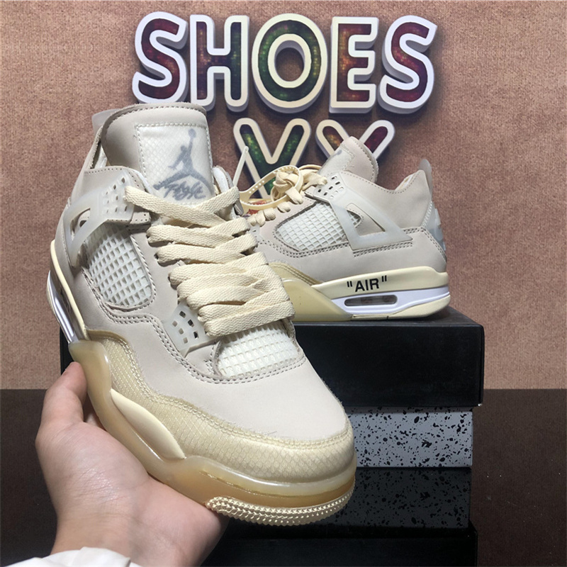 

TOP Quality Jumpman 4 4s Men Women Basketball Shoes University Blue Sail Kaws Metallic Purple Cement Alternate Motorsport Brat Breds Mens Sport Sneaker With Box, Customize