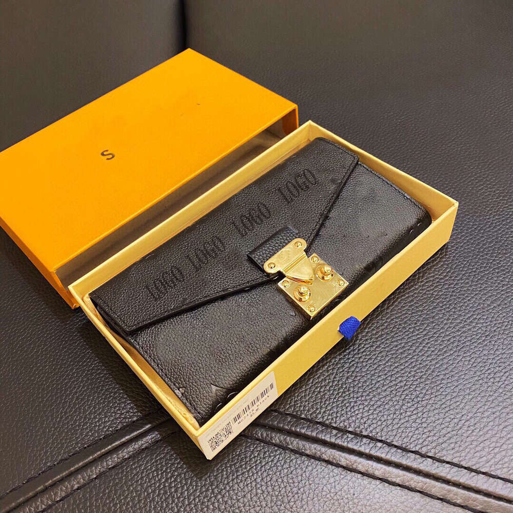 

21SS Luxury Designer Fashion Black Size 19*10 is very suitable for handbags. The material of this wallet is self-soft, Red;black