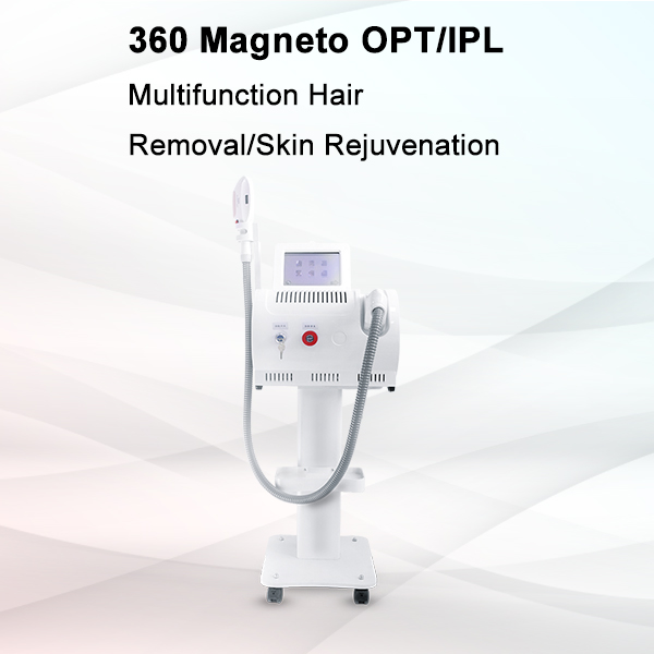Vente en gros efficace 2000W IPL épilation à cheveux 360 Beauté magnéto-optique Beauty Spa Clinique Utilisez la machine d'épilation de rajeunisse