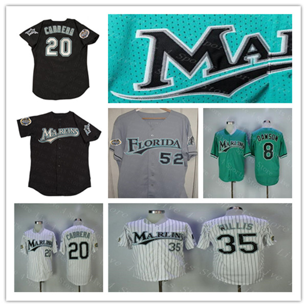 

Men s Florida Baseball Vintage Jersey Custom Miguel Cabrera Andre Dawson IVAN RODRIGUEZ Jose Fernandez Miguel Cabrera Giancarlo Stanton Lee, Blue;black
