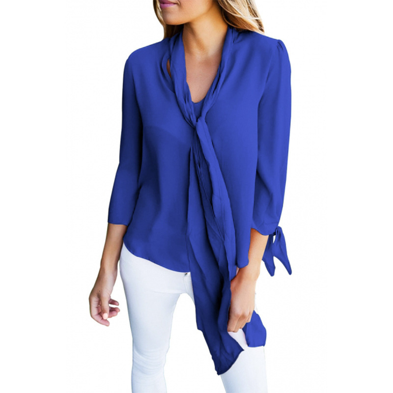 

2021 New Fashion Chiffon Blouse Shirt Sexy Womens and Harajuku Ladies Tops Tee Summer Top Women Blouses Blusa Feminina Tusm, Black