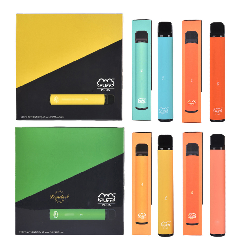 

Puff Plus 800 Puffs Disposable Vapes E Cigarette Device 3.2ml Pod Pre-filled Puffbar Vape Starter Kit Ready to Use pk Bang XXL