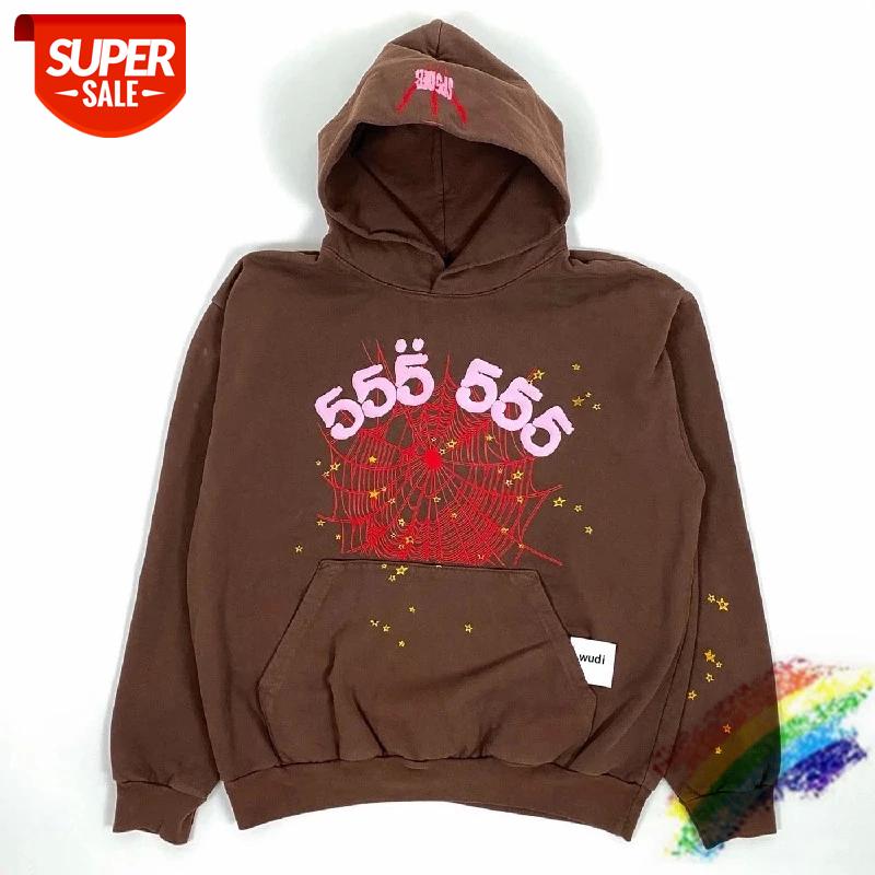 

Foaming Printing 555555 Hoodie Men Women 1:1 Top Quality Digital Printing Sweatshirts #Pk4D, Black