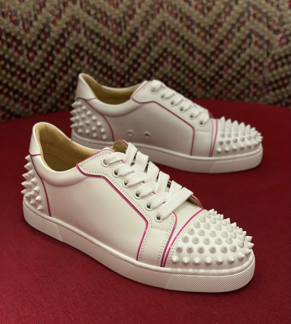 

Perfect Nice Sports Shoes !! Brands Red Bottom Vieira 2 Orlato Sneakers Flats Couple MenWomen Casual Walking Famous Trainers EU