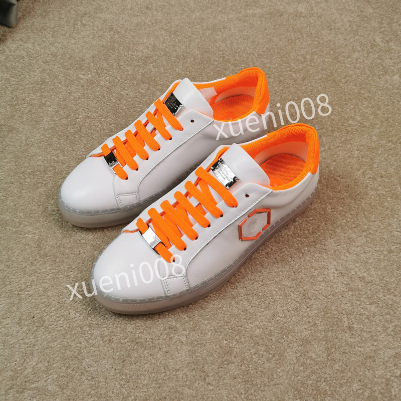 

Designer Shoes Studded Spikes 39-44 Flat Sneakers Men Women Trainers Low Cut Suede Sneaker Party Wedding Rivet Shoe cy190729, Choose the color