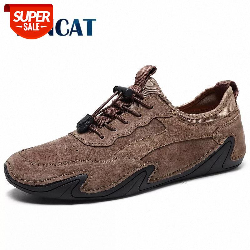 

Men's Sneakers Fashion Leather Men Casual Shoes Handmade Breathable Men's Shoes Lightweight Men Loafers Driving Moccasins #gU0L