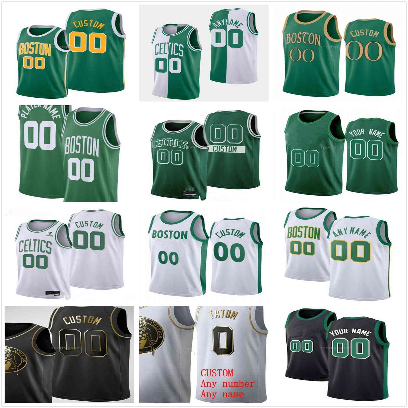 

202/22 City 75th Custom Printed Kevin 32 McHale Robert 00 Parish 3 Dennis Johnson Danny 44 Ainge Paul 34 Pierce 5 Garnett Men Women Kids''nba''Jerseys, Ivory