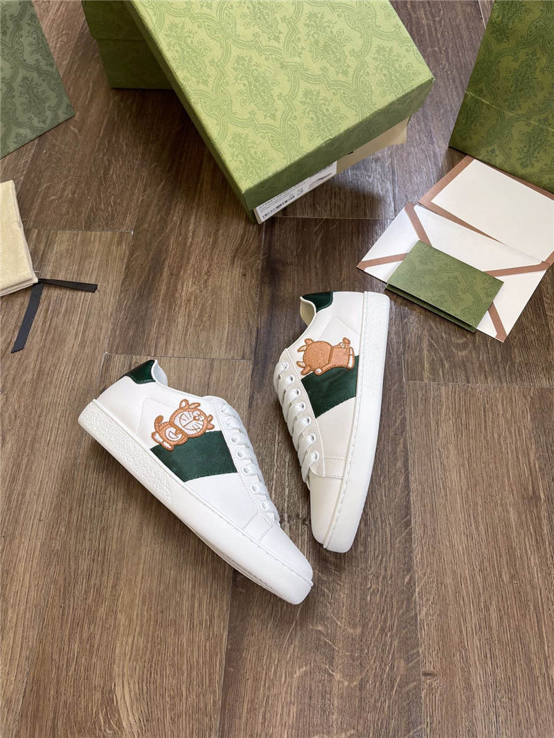

Designer Luxury Top Quality Casual Shoes Men Women Cow Leather Snake Ace Bee Tiger Letter G Pattern Embroidery Red Green Dress Sneaker Original Box, Don't pay it