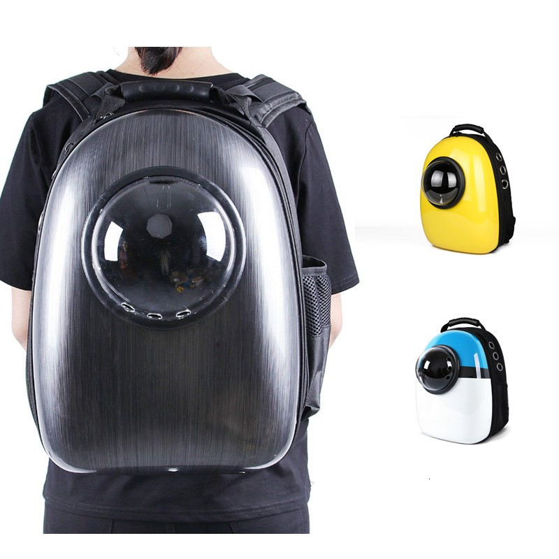 

2021 New Space Pet Capsule Rucksack for Kitty Puppy Chihuahua Small Dog Carrier Doggy Bag Free Air Cat Cave 4ntr