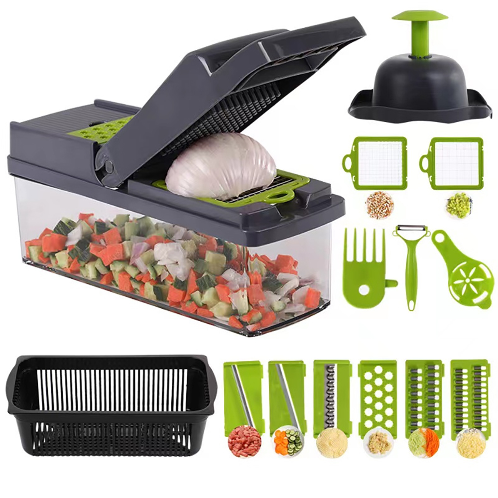 

New Update Multifunctional Grater Vegetable Potato Tools Chip Slicer Chopper Kitchen Grater Shredded Machine Cheese Grater