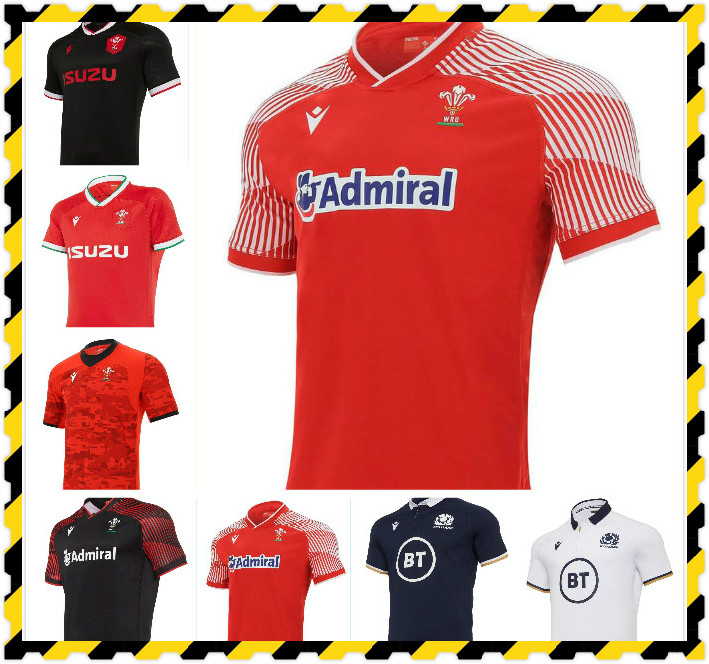 

2021 world cup jersey Wales red rugby jerseys 20 21 league Spain shirts, Black