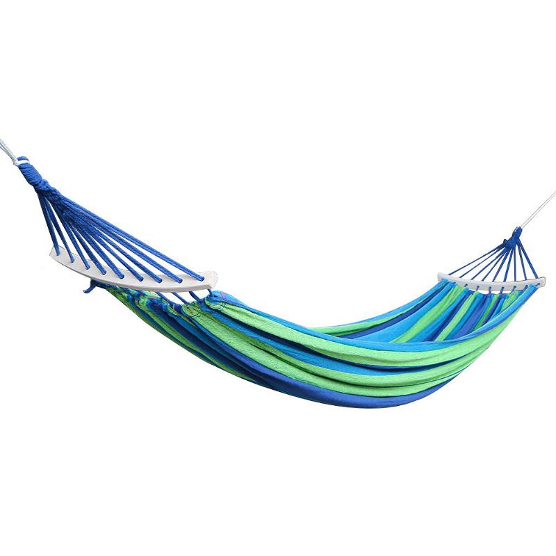 

New Double Hammock 450 Lbs Portable Travel Camping Hanging Hammock Swing Lazy Chair Canvas Hammocks