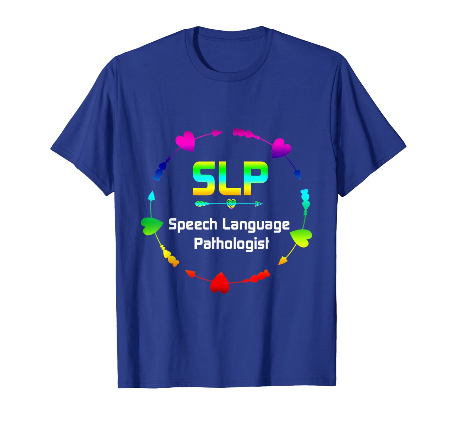 

slp shirt speech language pathologist speech therapy t-shirt, White;black