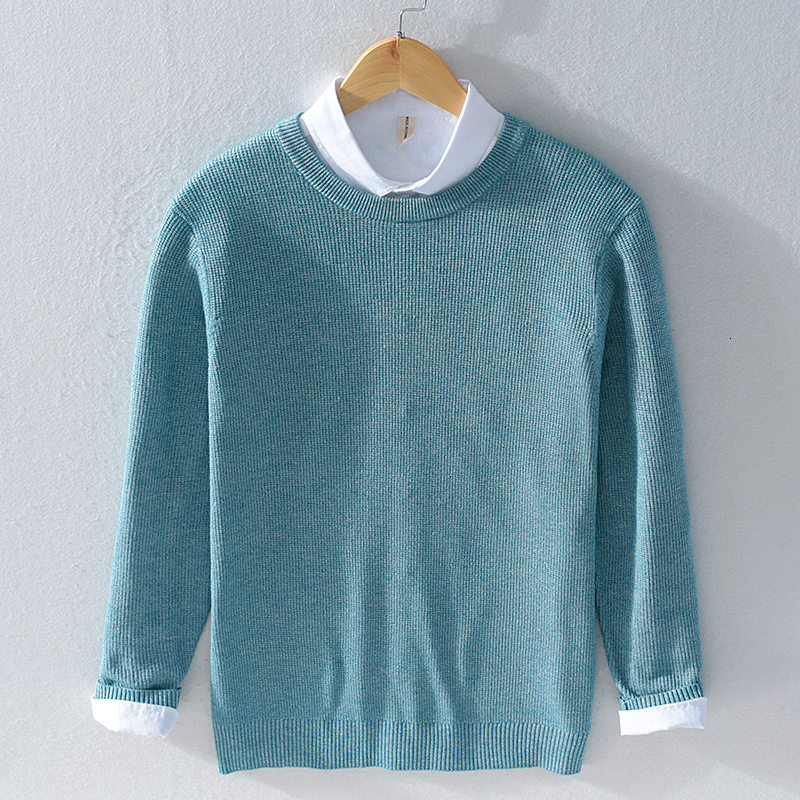 

2021 5 Colours Around the Thick Neck Warm Winter Casual Make Jerseys Comfortable Fashion Men's Jersey Ka7x, Light gray.