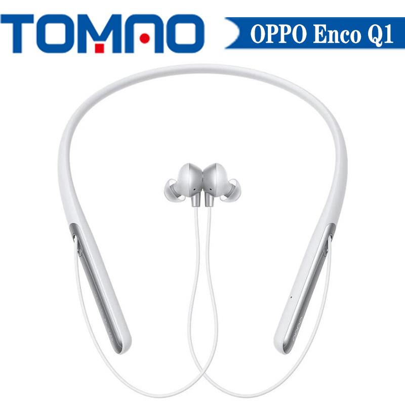 

Headphones & Earphones Oppo Enco Q1 Wireless Bluetooth Earphone Neckband ANC Dual Active Noise Cancelling Waterproof Sports Headphone