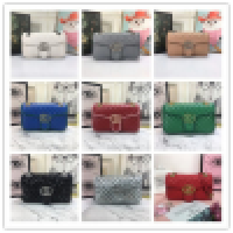 

Designer Luxury 443497 Marmont Shoulder Bag Matelasse Small Red Leather Suede Bag Size:26*15*7CM, Don't pay it