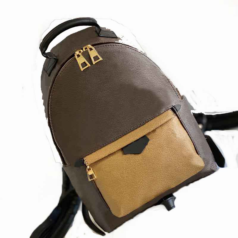 

Backpack Bags Woemen Men Fashion Casual Travel Small Size Satchels Daily Soft Canvas Pocket Zipper With Box B034 44870 44871 BAG0001 5A Top Quality, Light brown 44870
