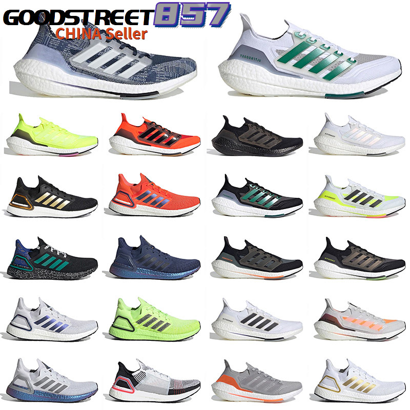 

Top Quality Ultra Ultraboost 2021 6.0 Running Shoes Denim Sub Green Black Navy Blue Triple White Mens Womens Tennis Trainers Sports Sneakers, C13 dash grey 36-45