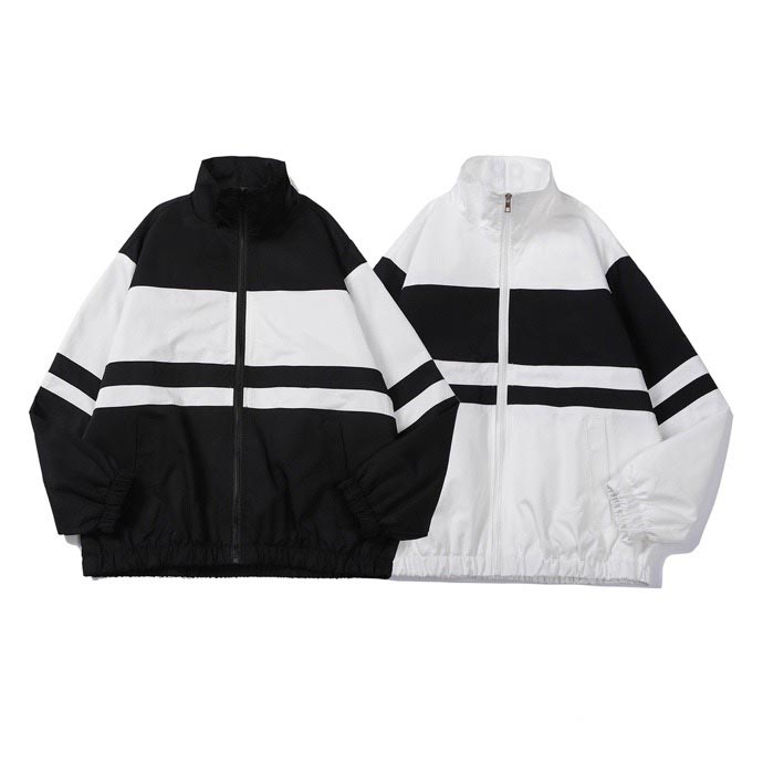 

Designer Mens Jackets Clothing France Brand Bomber Windshield jacket Europe and American style Outerwear coat Fashion hombre Casual Street coats B1, Black;brown