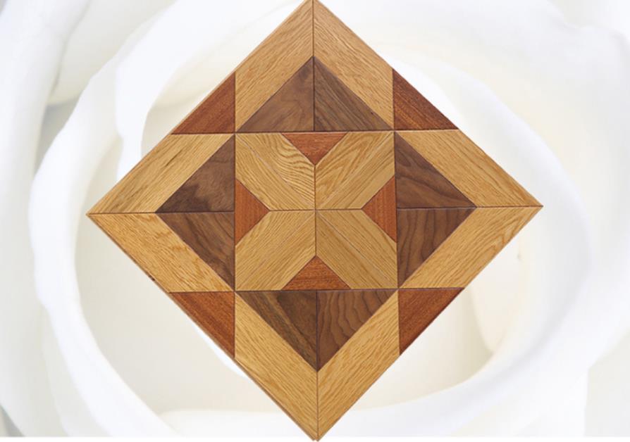 American walnut art parquet tile hardwood flooring home decor rugs wall cladding luxurious villas decorative medallion inlay wallpaper backdrops-image-404739576