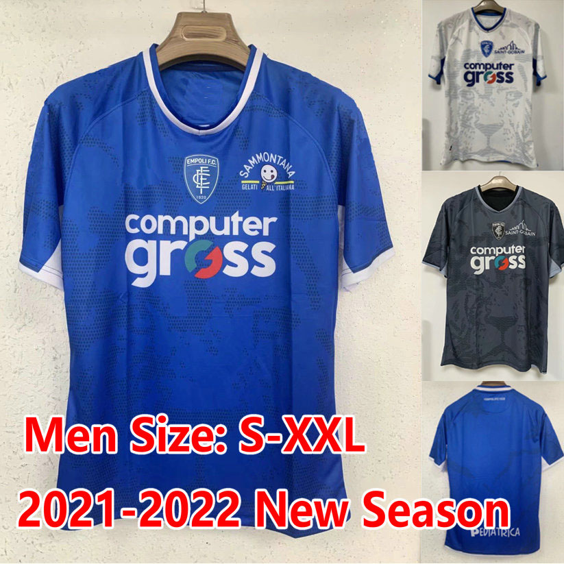 

21 22 Empoli FC Soccer Jerseys MANCUSO CUTRONE BAJRAMI RICCI PINAMONTI Home Away 3rd men adult kit 2021 2022 football shirt jersey maillot de futol uniforms, 21-22 empoli home
