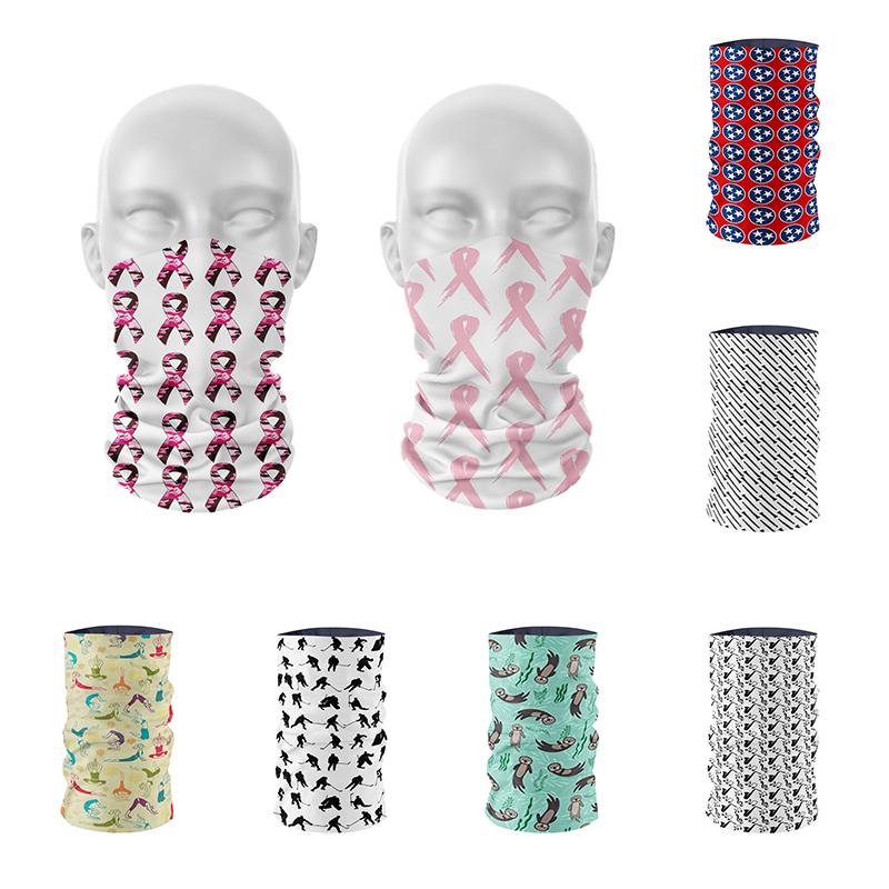 

New Style Mini Pattern Women Headscarf Cycling Headband Wrist Band Outdoor Tube Face Head Wrap Cover Bandana Summer Neck Gaiter