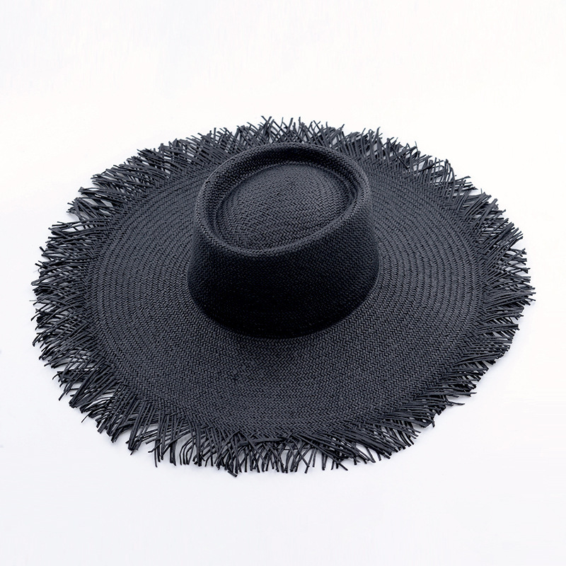 

2021 New Summer for Women Kuntucky Derby Wide Brim Floppy Sun Ladies Paper Straw Upf50 Travel Foldable Uv Beach Hat Caj8, Beige