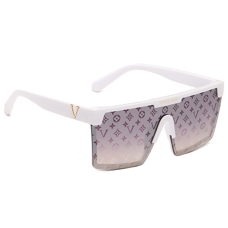 

Luxury brand design single objective sunglasses ladies sunglasses place glasses Women's travel Vintage oversized sunglasses men Glasses wholesale, Silver