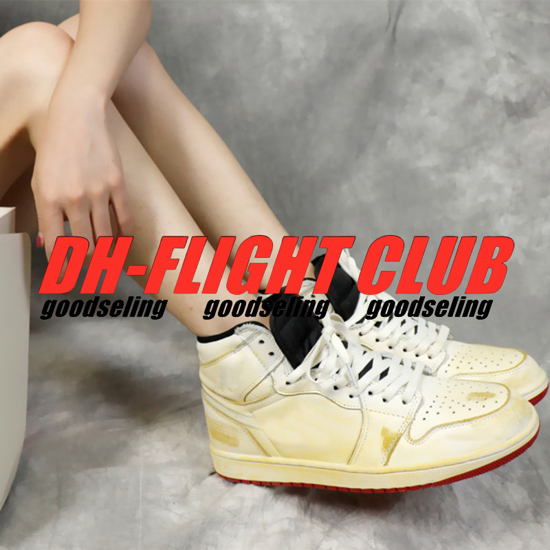 

Jumpman 1 Retro High Nigel Sylvester BV1803 106 SAIL WHITE VARSITY RED REFLECT big size shoes gym mens schoenen