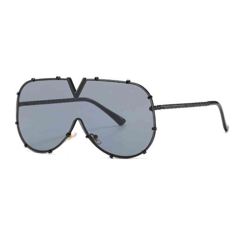 

Fashion Retro Personality Noise Oversized sunglass For Women Men Fire Dign Unisex Driving Elegant UV400 SunglassOPIX