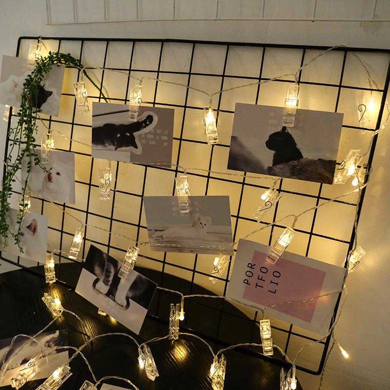 

Christmas Decorations 1M 3M Po Clip Led String Lights Ornaments Garland For Year 2021 Navidad Home Decor