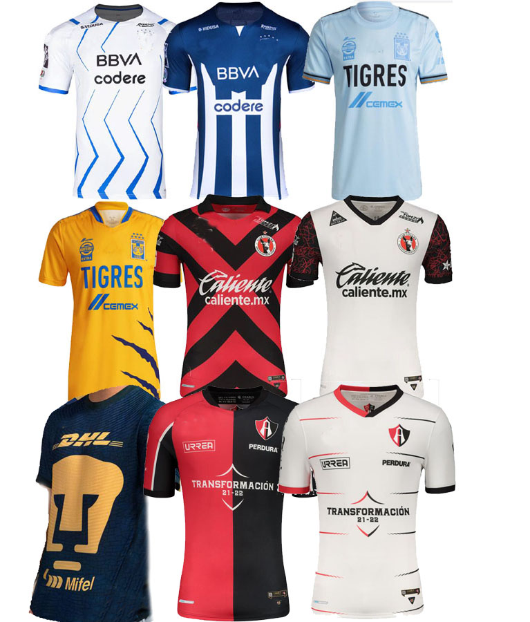 

2021 Club Tijuana Monterrey HOME AWAY SOCCER JERSEYS UANL Tigres UNAM atlas fc RODRIGUEZ BARBONA 30 RIVERA 14 RUIZ 19 MARTINEZ 10 21 22 JERSEY FOOTBALL SHIRTS, Away fan