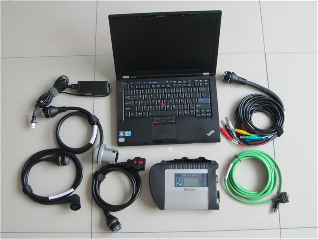 

Mb Star c4 Sd Connect with T410 Laptop Ssd Super Speed Newest Software 06/2023 Windows11 Ready to Use Diagnostic Tool