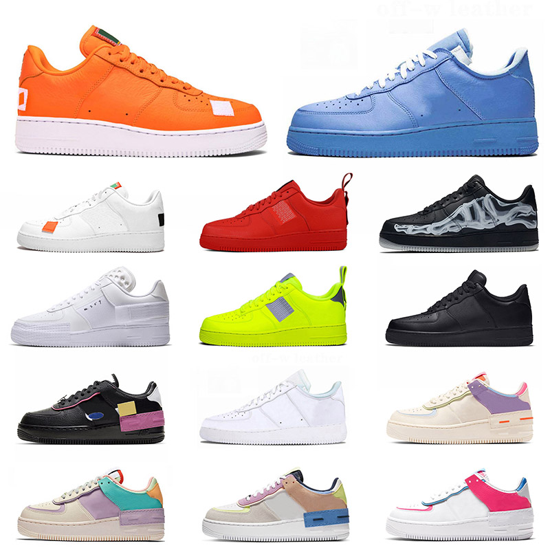 

2021 New Shadow 1 One Low University Blue Shoes Men Women Pastel Running Shoe Triple Black White Utility Scarpe Sports Sneakers, White;red