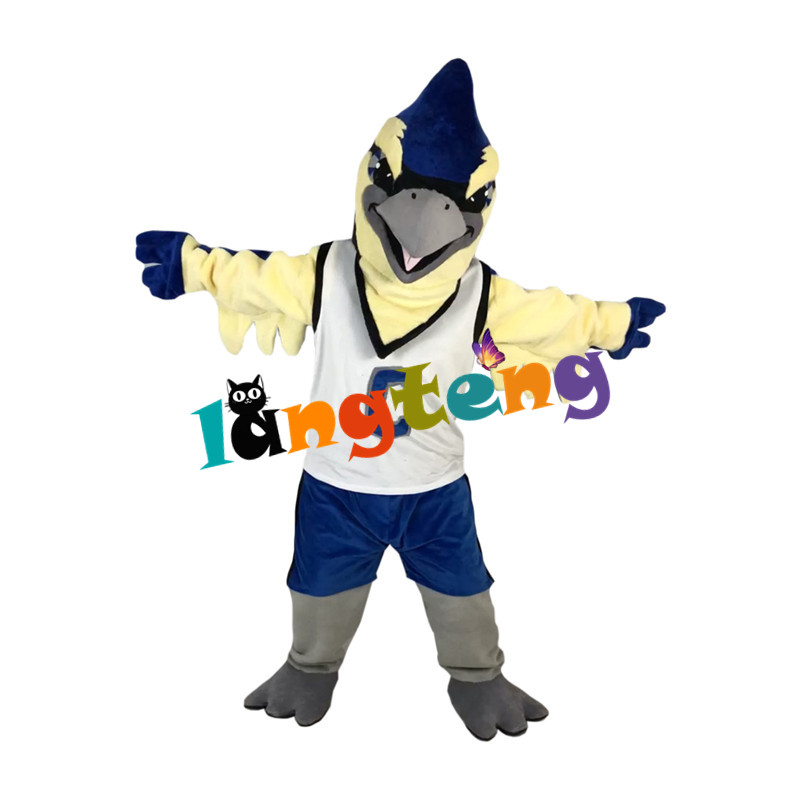 Mascot Costumes947 Eagle Bird Hawk Falcon Mascot Costume Theme Mascotte Carnival Adult Kid Size Fancy Dress-image-747356383