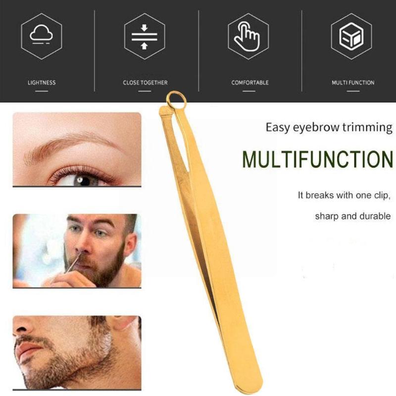 

Electric Nose & Ear Trimmers Mini Hair Trimming Tweezer Scissors Clip Removal Eyebrow Steel Trimmer V0w3