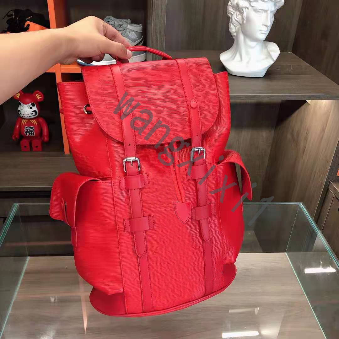 

Designer designed high quality backpack. For men and women. Travel fitness essential. Size: 32cm * 43cm, Red