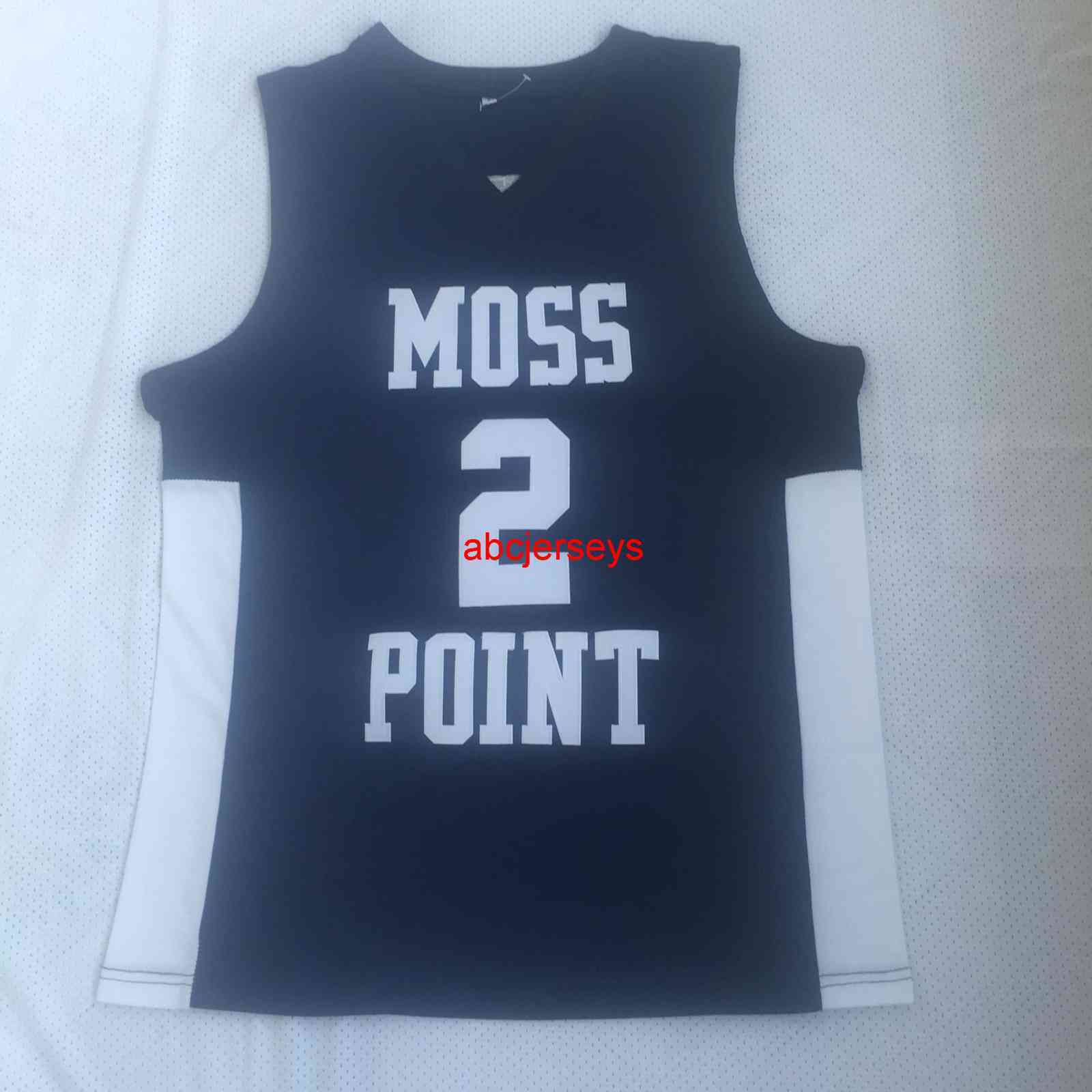 

Devin Booker # 2 Moss Secondary Point BASKETBALL JERSEY Embroidery Stitches Top Quality -XXL, Navy