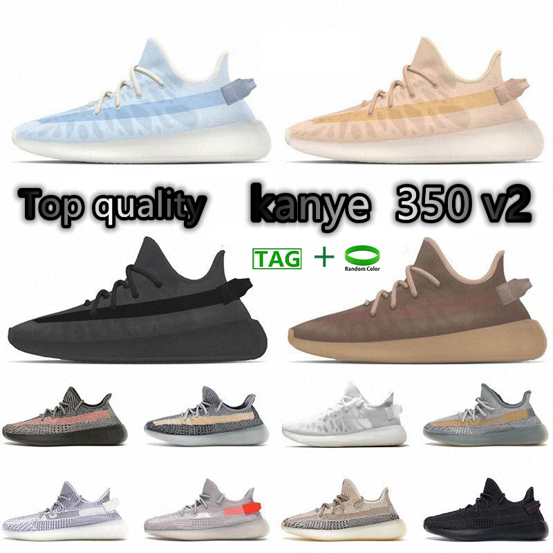 

women men kanye 350 Running 3m shoes v2 foam runners boots zebra runner black red bred pink mono mist oreo sneakers synthclay ice cream cinder west yeezys yezzy yeesy, Need box