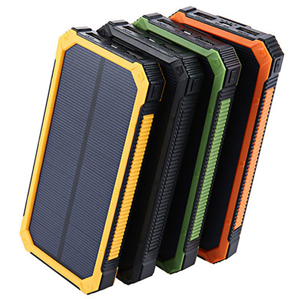 

20000mah Solar Powerbank For Xiaomi oppo LG Power Bank Charger Battery Portable Mobile Charging