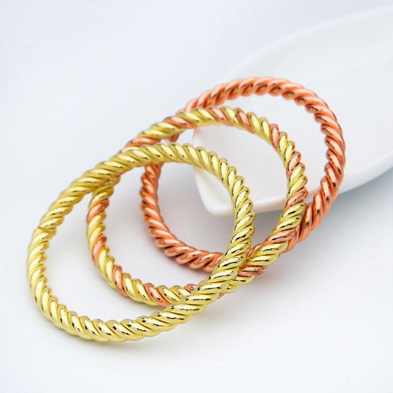

Bangle Twisted Men Women Jewelry Gold Filled Classic Fashion Gift