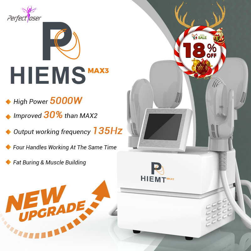 

2021 Portable body slimming machine HIEMT PRO non invasive aesthetics emslimming build muscle burn fat 135Hz