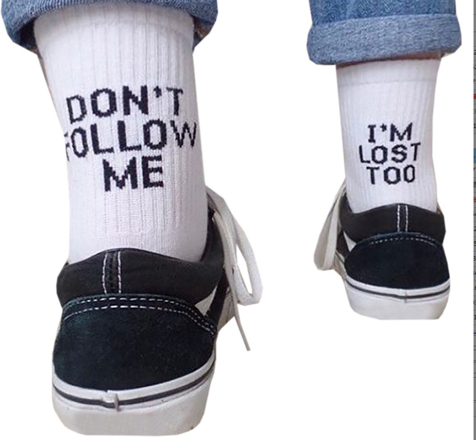 

2021 New Cotton Mens Casual Ankle Socks Letter Print Solid Color Breathable Sock Fashion Male Underwear, Black