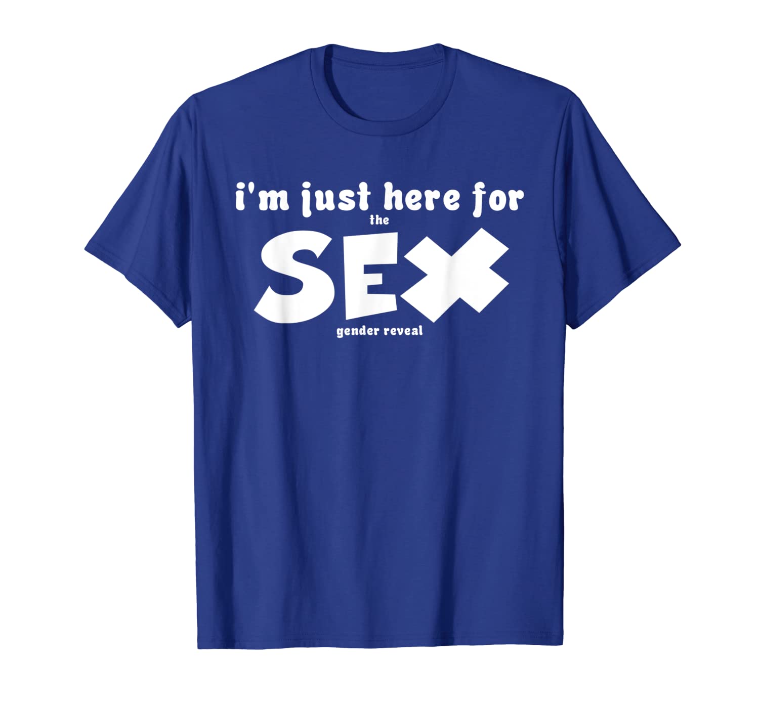 

gender reveal gifts i'm just here for the gender reveal t-shirt, White;black