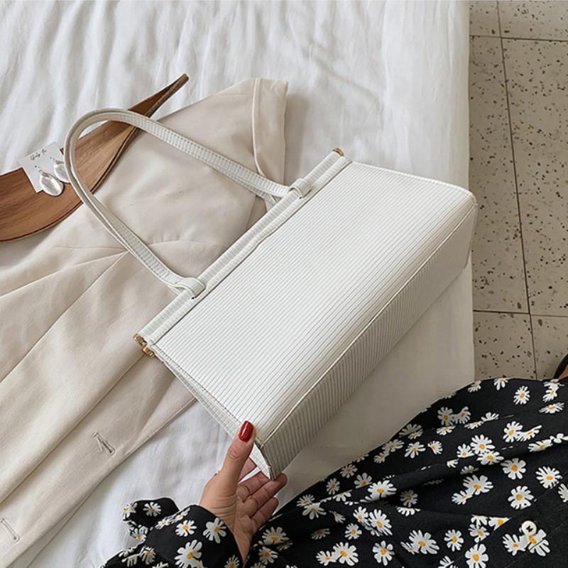 

Evening Bags 2022 Luxury Women Handbags PU Leather Shoulder Designer Large Capacity Top-handle Bag Ladies Shopping Tote Female Bolsa