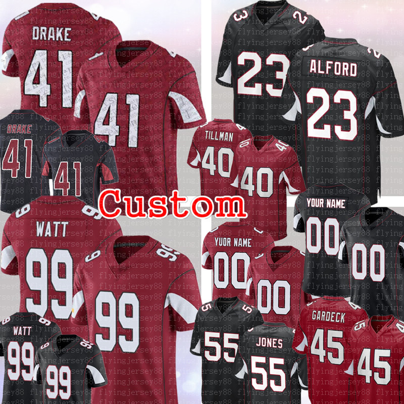 

New J.J. Watt Jersey Robert Alford Kenyan Drake Patrick Tillman Custom Jerseys Baker Haason Warner Arnold Gardeck Jones Jersey, Jersey [hongquedingzhi}
