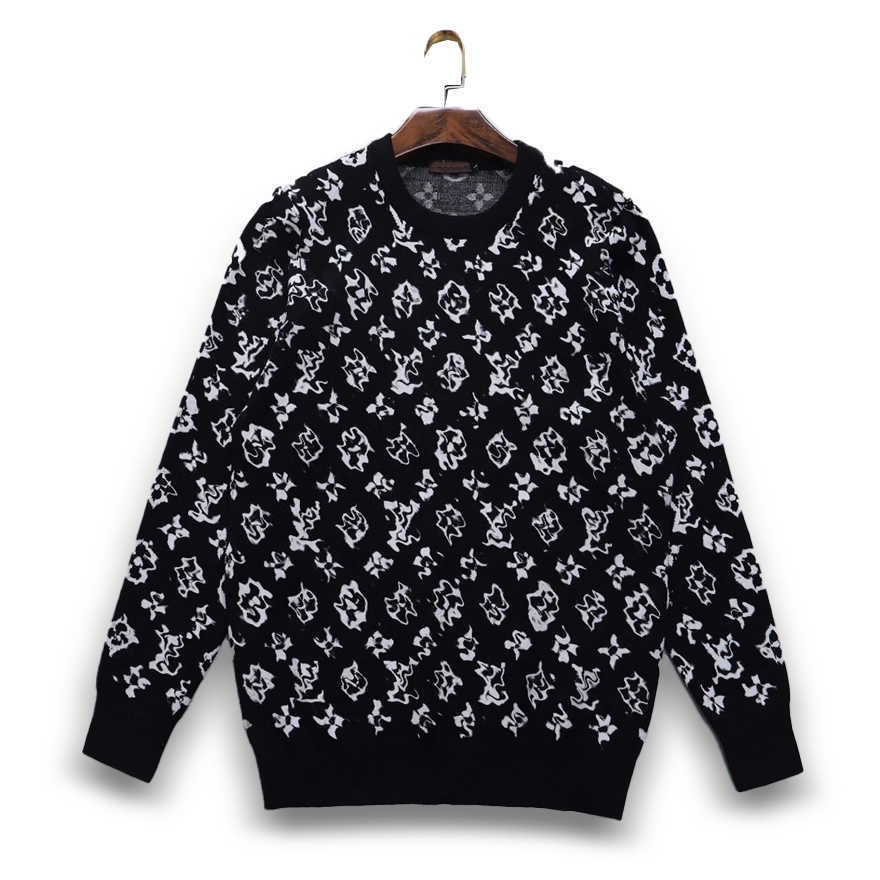 

2021 Winter Fashion Classic Designer Sweaters Mens For Men Women High Quality Casual all-match Round Neck Long Sportswear Letter Famous, 10