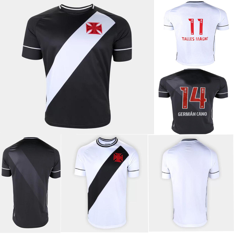 

2021 Vasco da Gama Soccer Jerseys home away 3rd GERMÁN CANO BENITEZ 20 21adult football shirt, Black