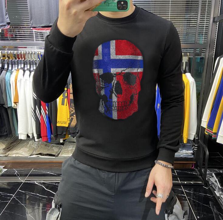 

2021 New Casual Man and Woman Hoodies Fashion Jacket Long Sleeve Hot Drill with Hoodie Cardigan Wool P59z, As shown in the figure