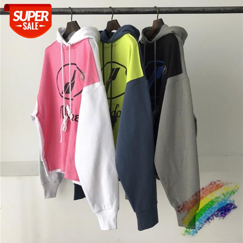 

Patchwork We11done Hoodie Men Women 1:1 Best Quality Fashion Welldone Sweatshirts Pullover #j20o, Black